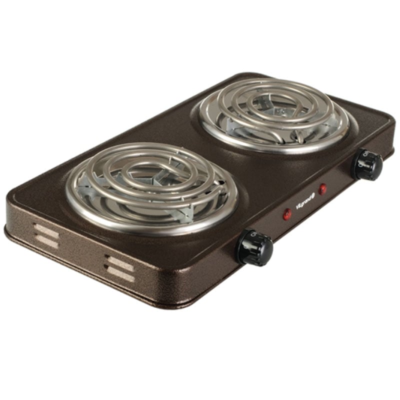 Настольная электроплита ViLgrand VHP132 двухконфорочная 2000W Bronze (36826464) Настольная электроплита ViLgrand VHP132 двухконфорочная 2000W Bronze (36826464)
