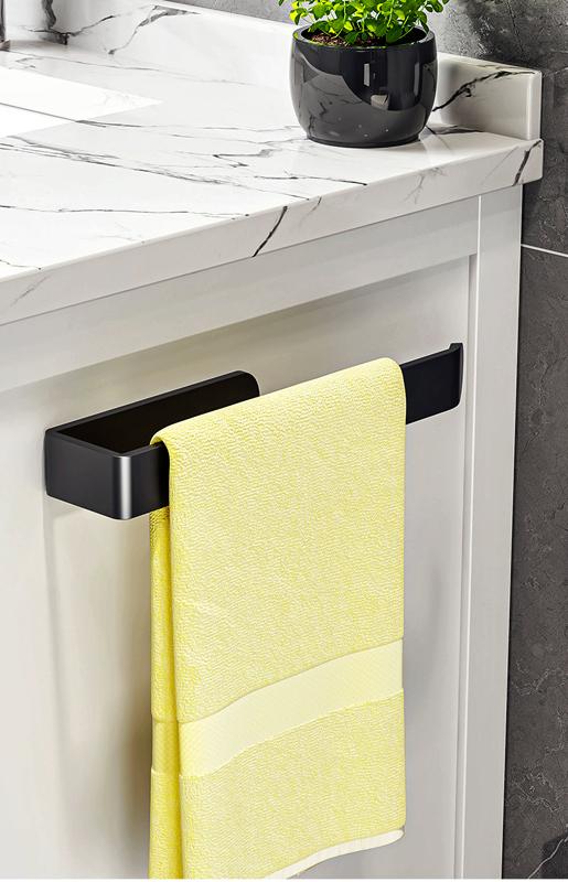 Тримач для рушників Чорний (36913) - фото 2 Тримач для рушників Чорний (36913) - фото 2