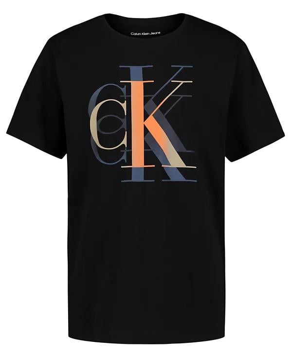 Футболка для мальчика Calvin Klein 164 см Черный (28974769)