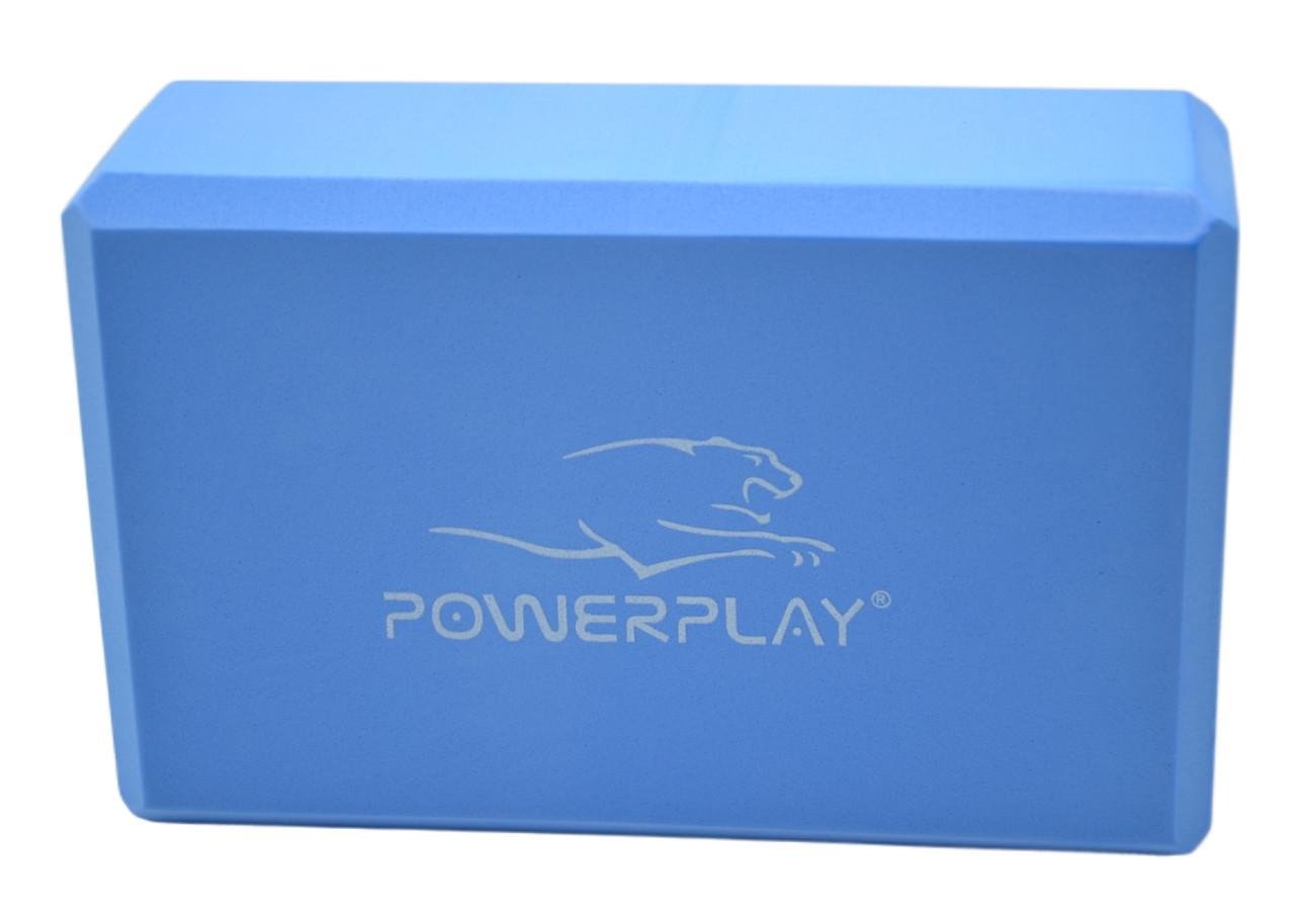 Блок для йоги PowerPlay 4006 Yoga Brick EVA 2 шт. Синий (A-012562) - фото 2 Блок для йоги PowerPlay 4006 Yoga Brick EVA 2 шт. Синий (A-012562) - фото 2