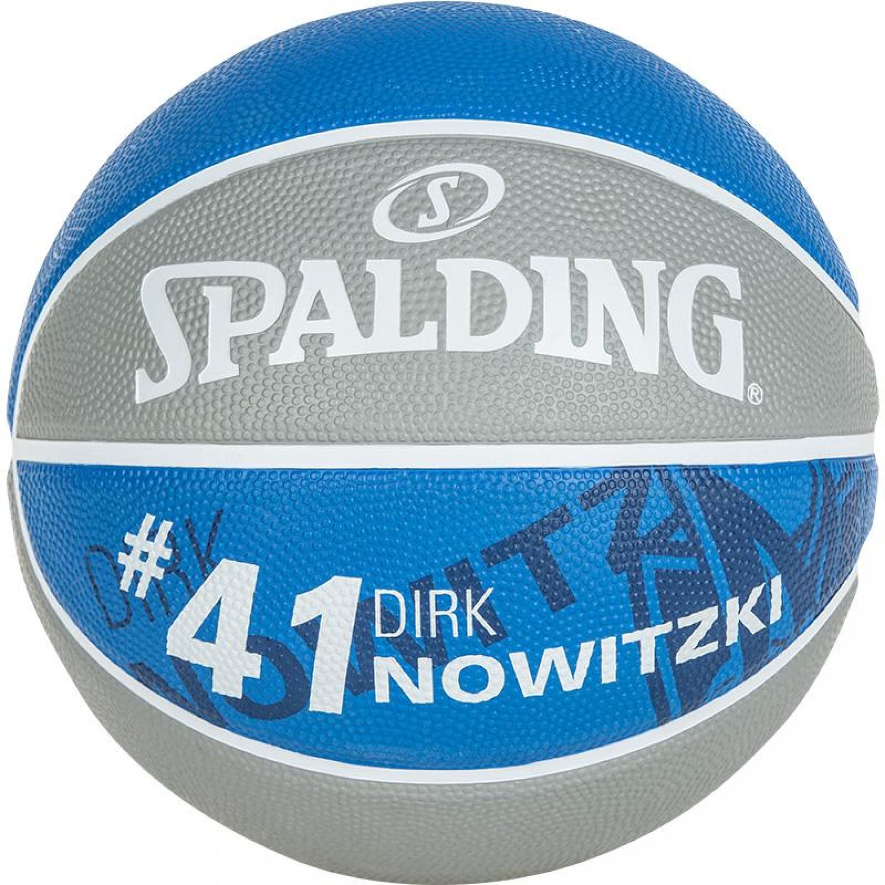 М'яч баскетбольний Spalding NBA Player Dirk Nowitzki р. 7 - фото 2 М'яч баскетбольний Spalding NBA Player Dirk Nowitzki р. 7 - фото 2