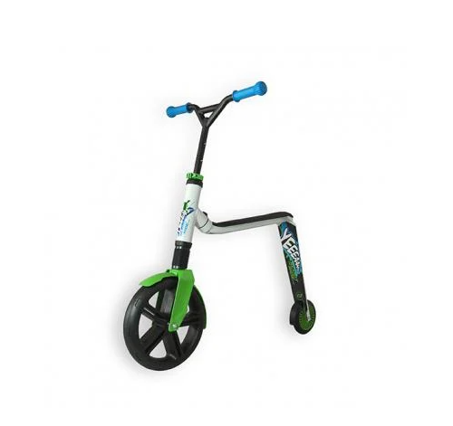 Самокат трансформер Scoot & Ride Highway Gangster White/Green/Blue (961516) - фото 1