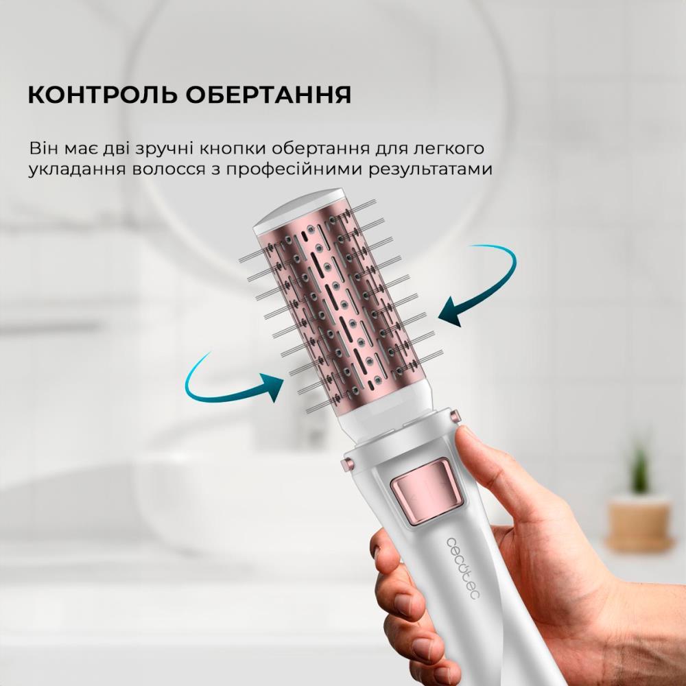 Фен-щетка CECOTEC Bamba CeramicCare Pro White - фото 2 Фен-щетка CECOTEC Bamba CeramicCare Pro White - фото 2