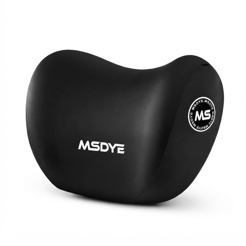Подушка-подголовник автомобильная MSDYE+ универсальная под шею с эффектом памяти ортопедическая (37989937)