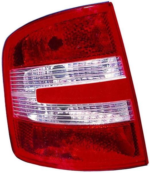 Ліхтар задній лівий Skoda Fabia Sd/Wg 2004-2007 (665-1910L-UE)