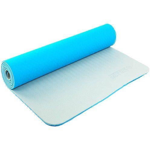 Коврик для фитнеса FI-5172 двухслойный Голубовато-серый (56363033)