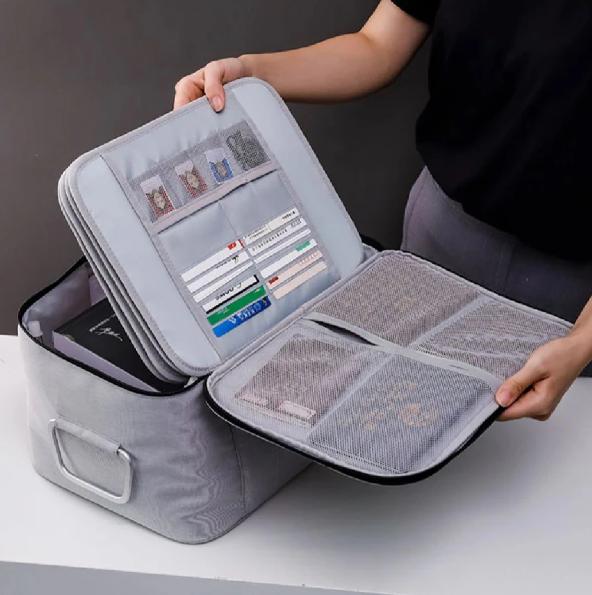 Документ-кейс із кодовим замком 36х27х19 см сірий (ОДД-13-1) - фото 8 Документ-кейс із кодовим замком 36х27х19 см сірий (ОДД-13-1) - фото 8