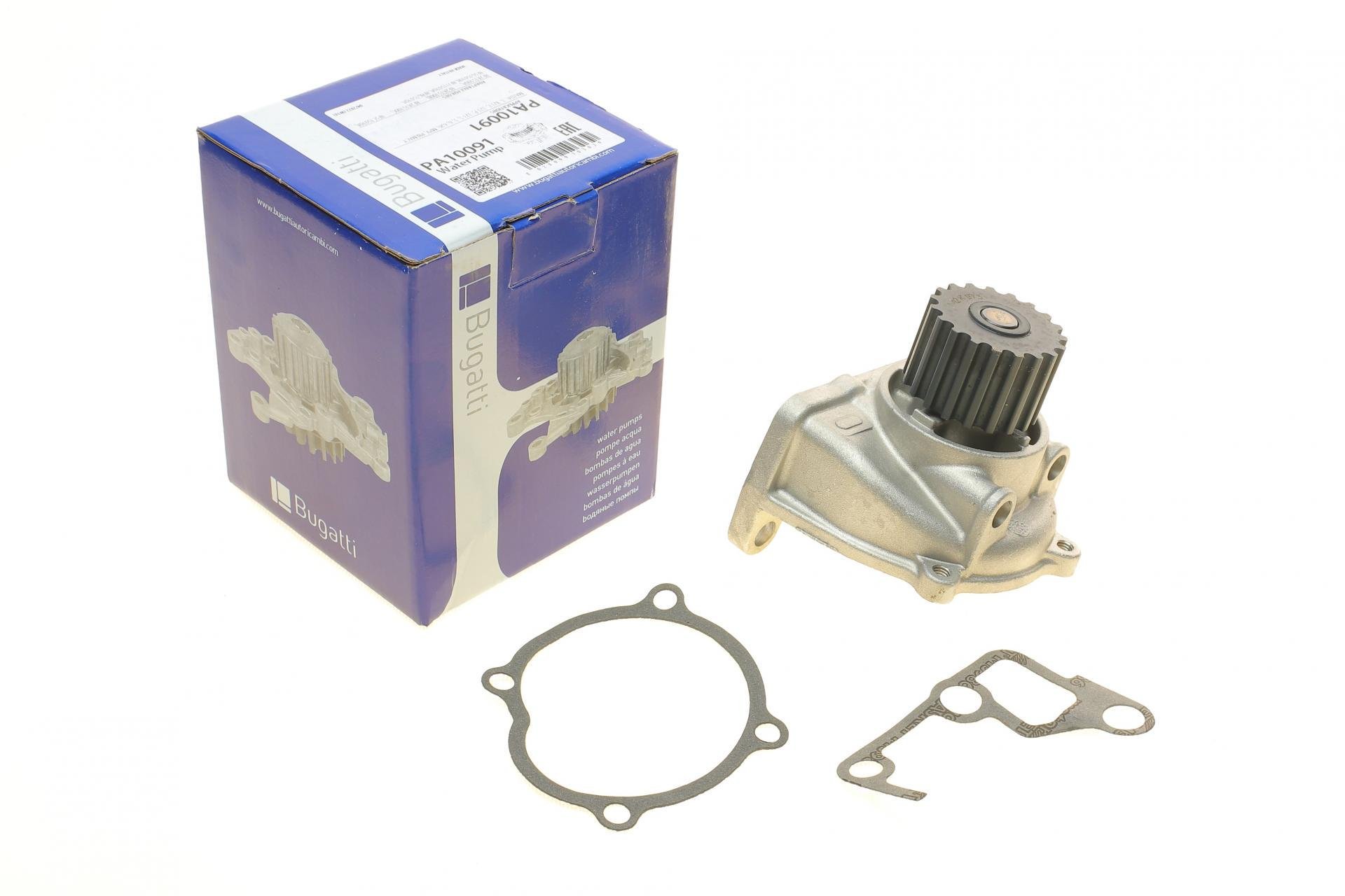 Помпа води Bugatti Mazda 3/323/5/6/626/Premacy 2.0TD/DI/DITD/CD 98-10 R/B 6 лоп. PA10091