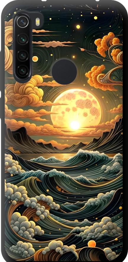 Чехол на Xiaomi Redmi Note 8 Арт волны (6332b-1787-42517) Чехол на Xiaomi Redmi Note 8 Арт волны (6332b-1787-42517)