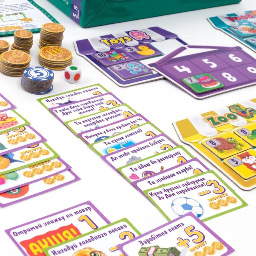 Настільна гра для дітей Vladi Toys «Граємо в крамницю» VT2312-06 Від 5-ти років (RLT18056) - фото 4 Настільна гра для дітей Vladi Toys «Граємо в крамницю» VT2312-06 Від 5-ти років (RLT18056) - фото 4