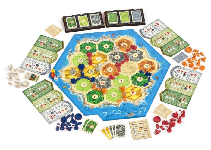 Настільна гра CATAN Міста й лицарі (R104UA) - фото 5 Настільна гра CATAN Міста й лицарі (R104UA) - фото 5