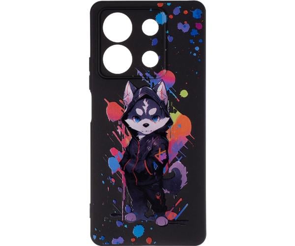 Чехол накладка Gelius Print Case UV для Xiaomi Redmi Note 13 5G, Street Husky