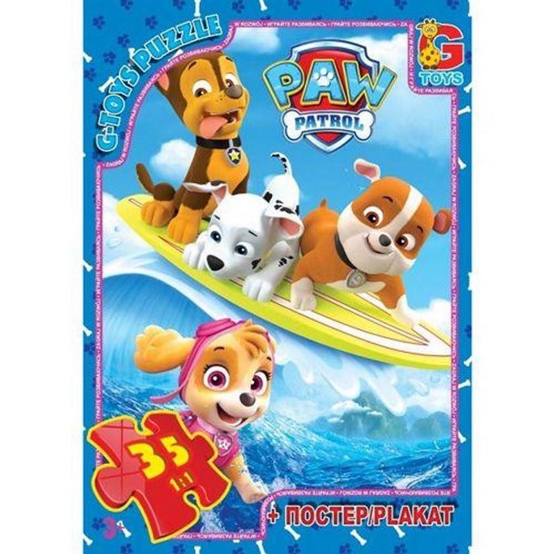 Пазлы Paw Patrol Щенки патруля PW0817 плакат 35 элементов (3074082723)