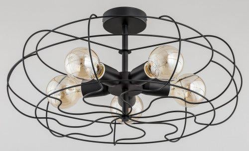 Потолочная люстра Alfa Lotos лофт (24665)