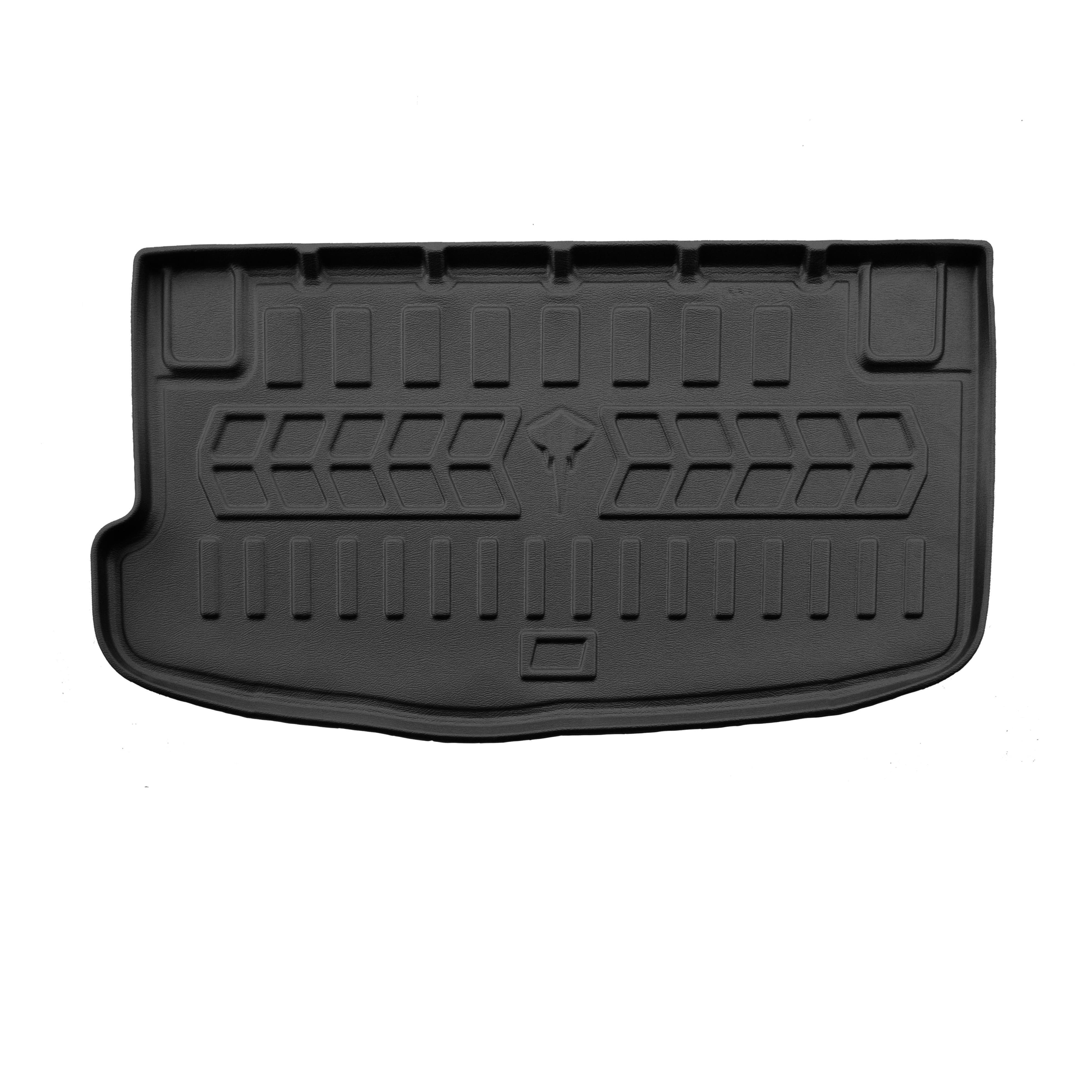 Килимок в багажник Stingray 3D для Hyundai I-10 2008-2013 рр. полиуретан Черный (158120)