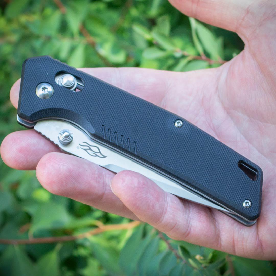 Нож складной Firebird FB7601-BK сталь 440C/рукоять G10 Черный (FB7601-BK) - фото 2