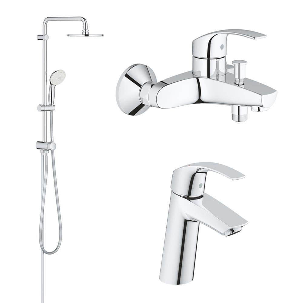 Набор смесителей для ванны Grohe Eurosmart (123389M) - фото 1