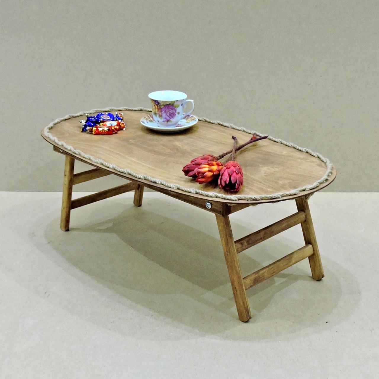 Столик-поднос для завтрака из дерева Вайоминг 02 Мускат (СТП-021807)