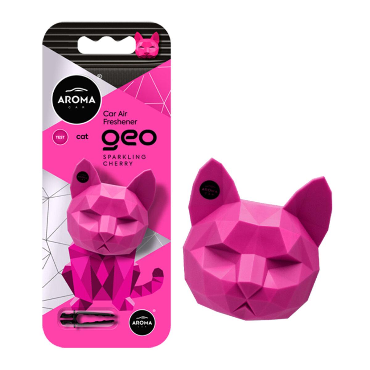 Ароматизатор Aroma Car Geo Cat - Magenta Sparkling Cherry