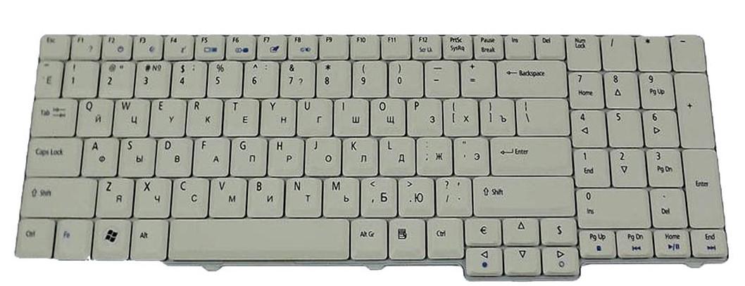 Клавиатура для ноутбука Acer Aspire 5235 матовая (KB.INT00.307)