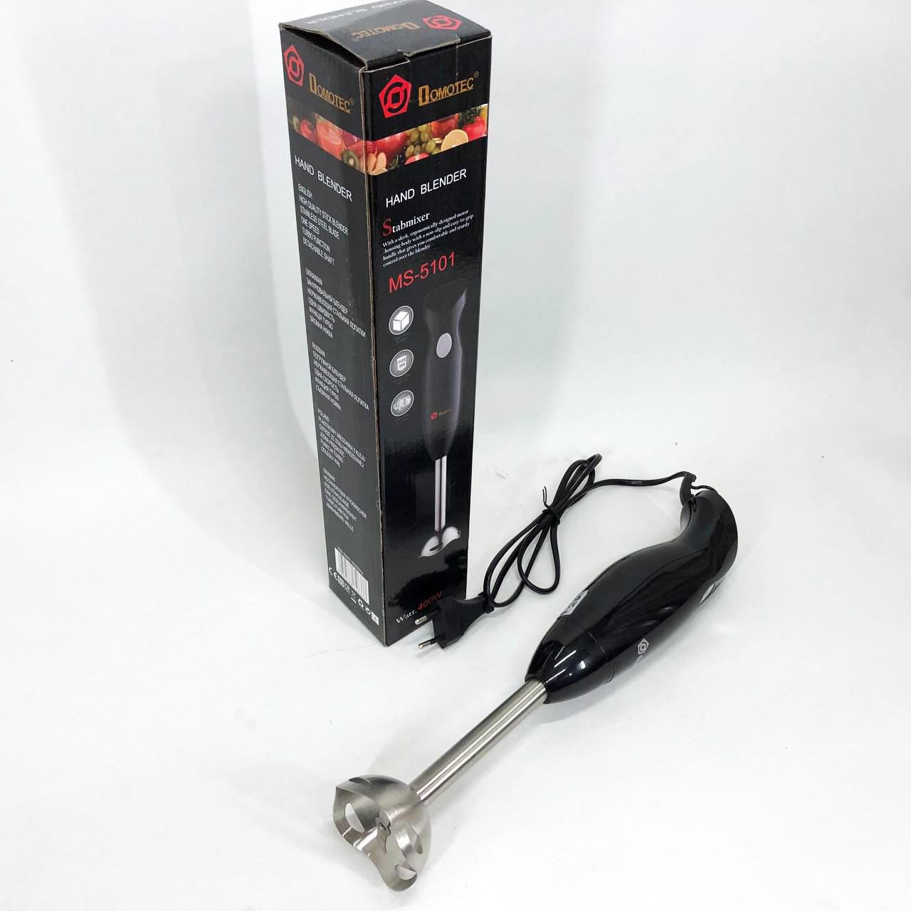 Блендер DOMOTEC занурювальний 350 Вт (MS-5101) - фото 7 Блендер DOMOTEC занурювальний 350 Вт (MS-5101) - фото 7