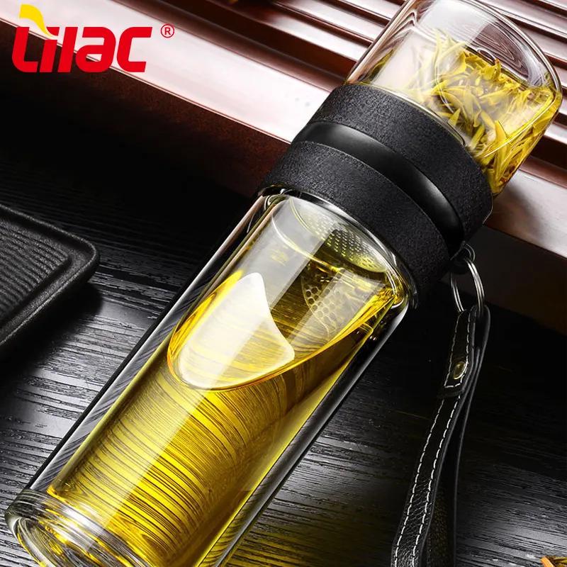 Заварник-термос портативний LILAC HY009 інф'юзернного типу 380 мл (27688314) - фото 2