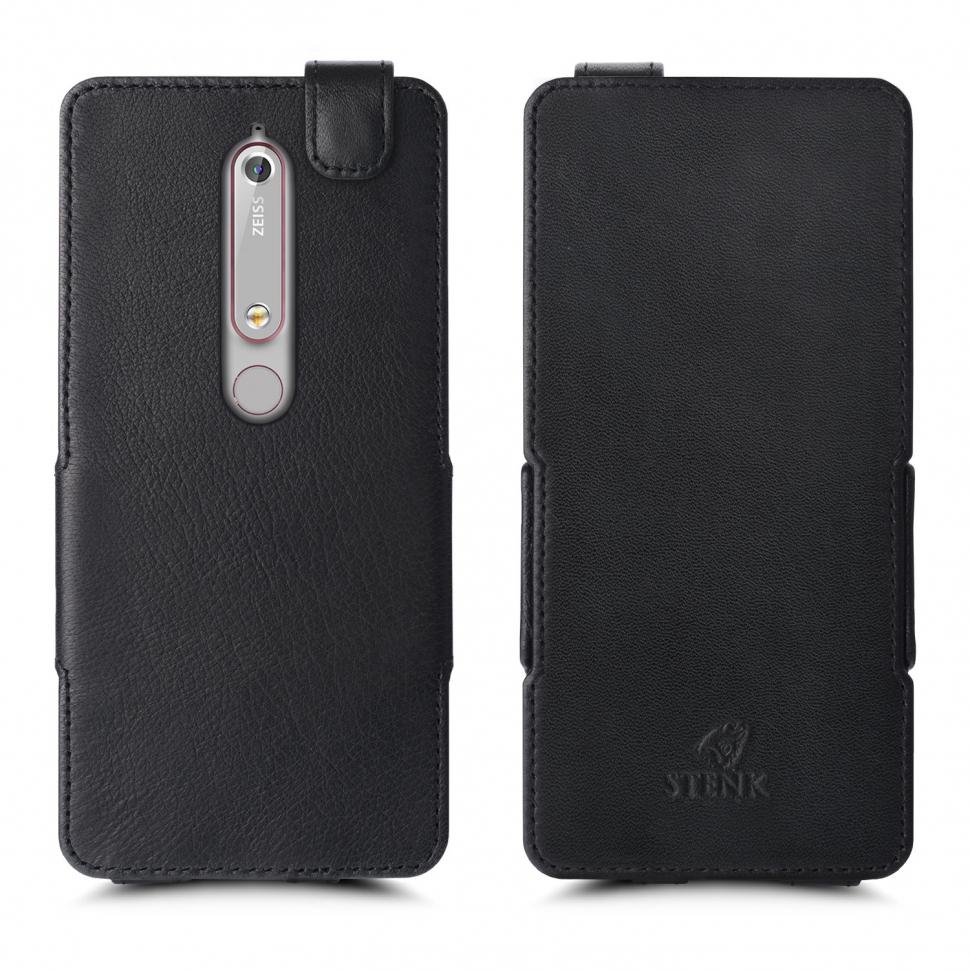 Чехол флип Stenk Prime для Nokia 6.1 Черный (60637) Чехол флип Stenk Prime для Nokia 6.1 Черный (60637)