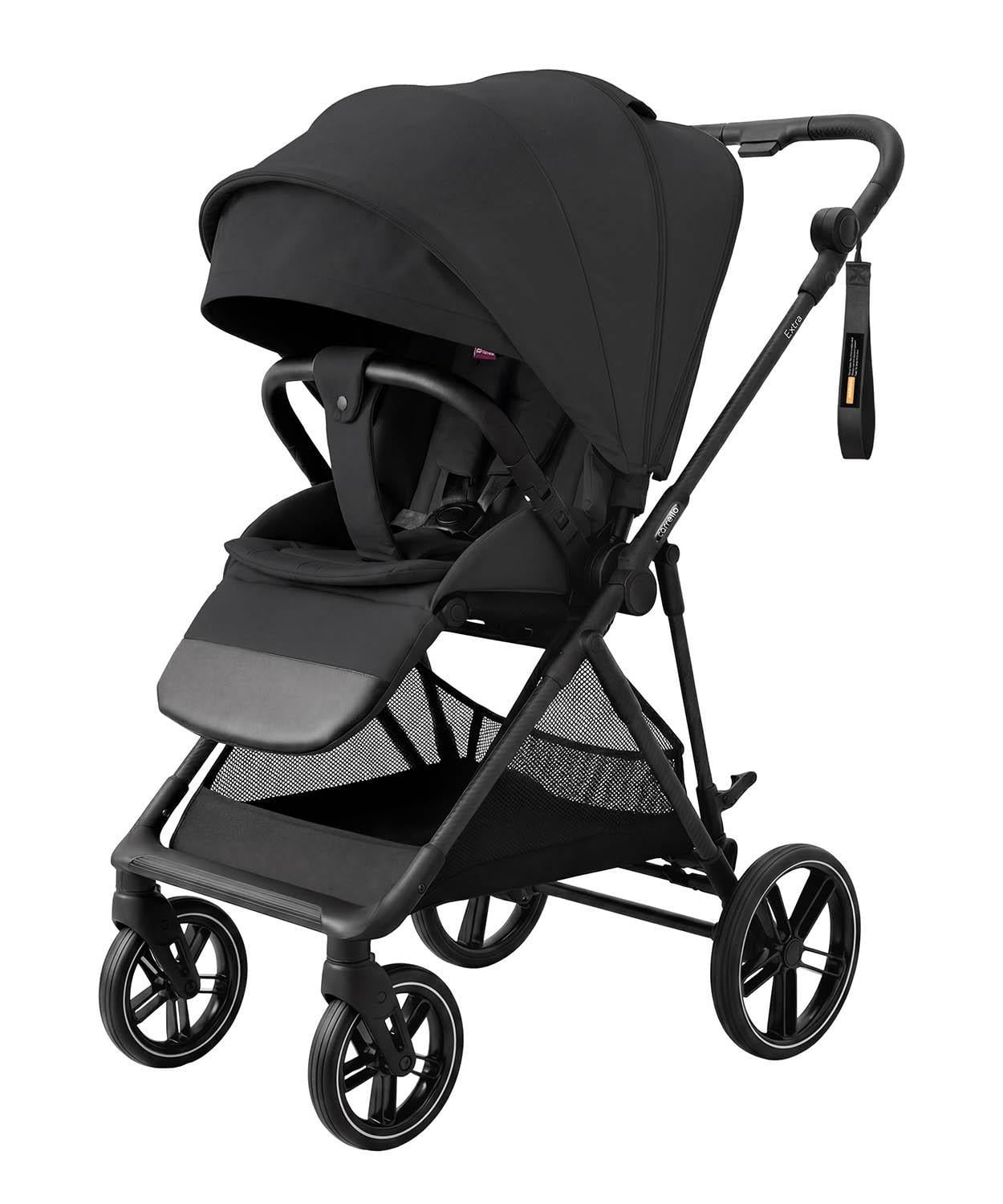 Коляска прогулочная Carrello Extra CRL-6532 с реверсивным сиденьем и карбоновой рамой Forest Black (CRL-6532 Forest Black)
