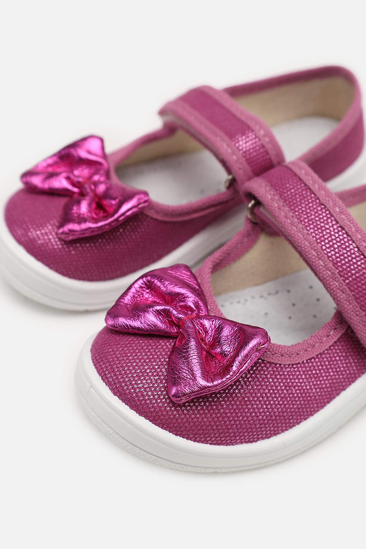 Слипоны для девочки р. 24 Фуксия (ЦБ-00109412) - фото 6 Слипоны для девочки р. 24 Фуксия (ЦБ-00109412) - фото 6