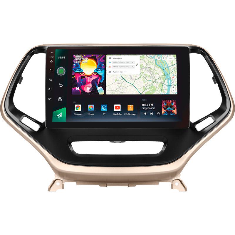 Магнитола штатная Sigma PRO 108128 2K 8/128 GB Jeep Cherokee 5 KL 2014-2018 10" (AR-78518)