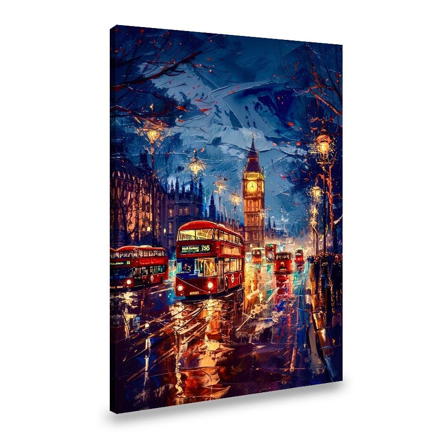 Картина на полотні Вечірній Лондон 80x54 см (170VP_L)