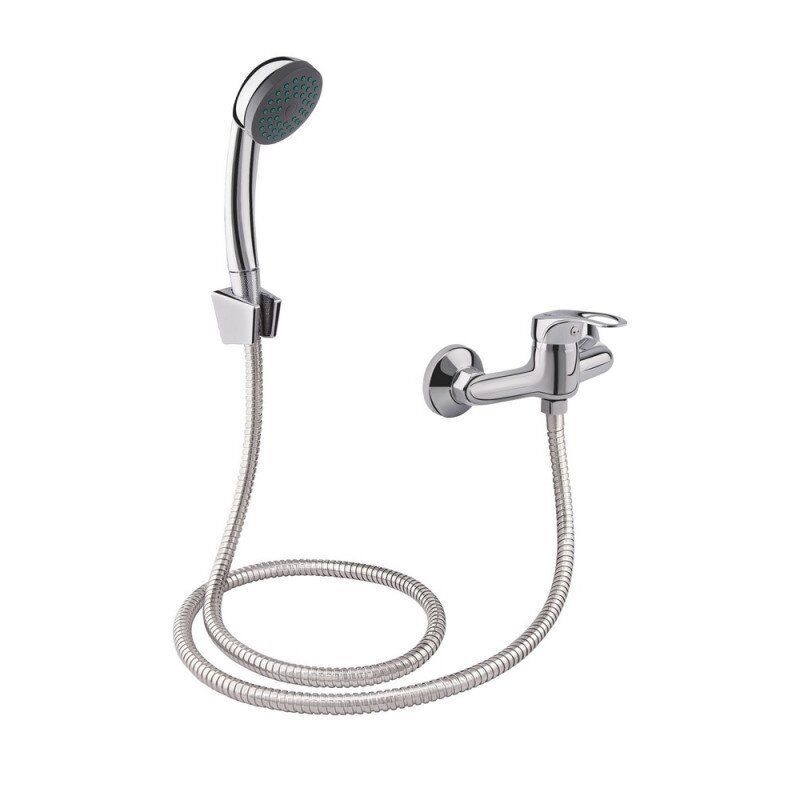 Смеситель для душа Lidz 16 37 LIDZCRM163701000 однорычажный с душевым набором Хром (61541)