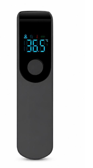 Термометр безконтактний інфрачервоний для тіла LCD Чорний