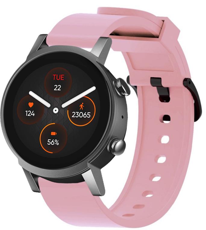 Ремінець Like для Mobvoi TicWatch E3 Pink (26749-31)