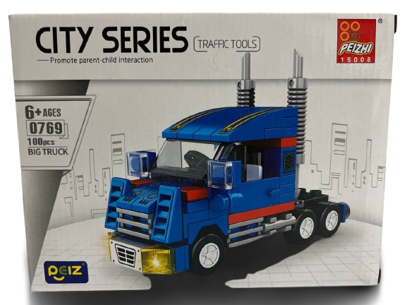 Конструктор вантажівка Peterbilt 100 деталей (0769)