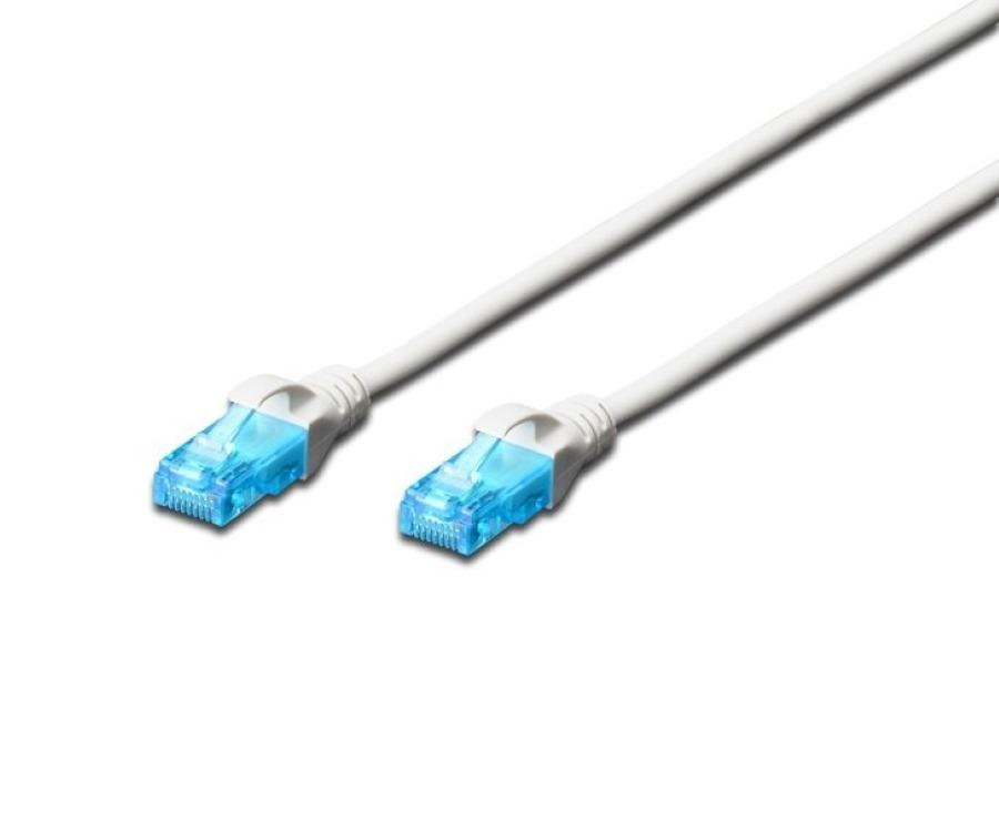 Патч-корд Digitus Cat.5e U-UTP 1 м Білий (614576)