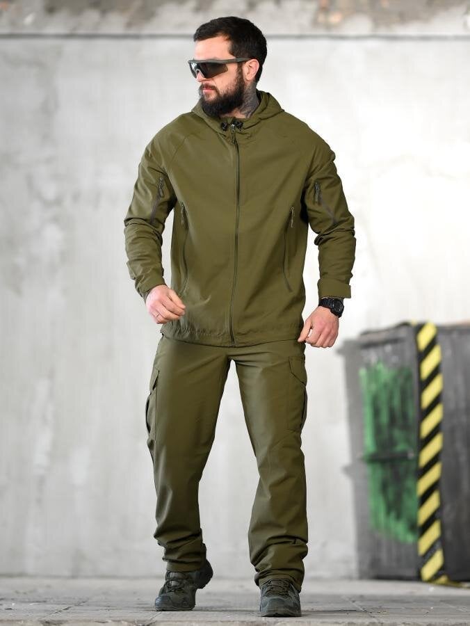 Мужской тактический костюм M Олива (PK29502)