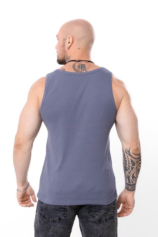 Майка для чоловіка приталена однотонна Носи Своє р. 58 Графітовий (8048-008) - фото 2 Майка для чоловіка приталена однотонна Носи Своє р. 58 Графітовий (8048-008) - фото 2