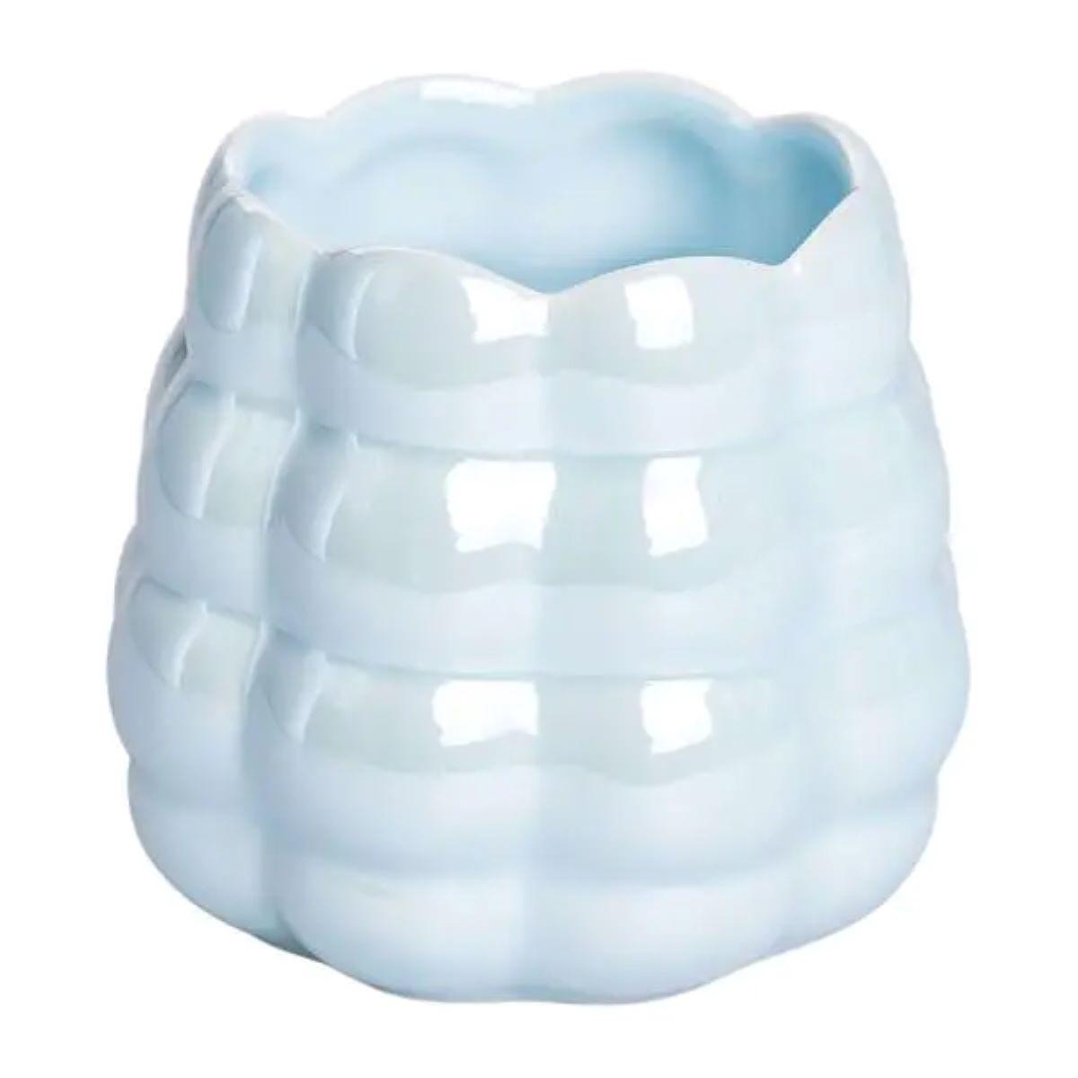 Набір десертних виделок і ложок на 3 персони з підставкою 7 пр. Блакитний - фото 5