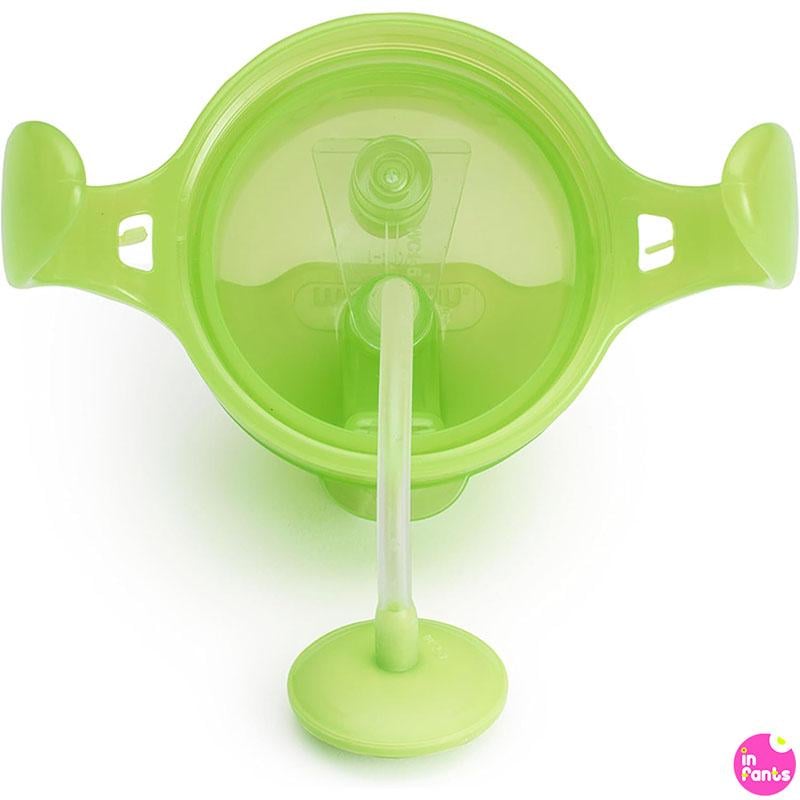 Поїльник з трубочкою Munchkin Any Angle 210 мл Салатовий (00480) - фото 4 Поїльник з трубочкою Munchkin Any Angle 210 мл Салатовий (00480) - фото 4