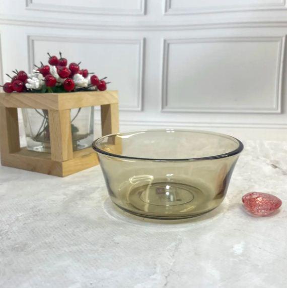 Салатник стеклянный Helios EW2005S Плейн Смоук 155 мм крафт упаковка