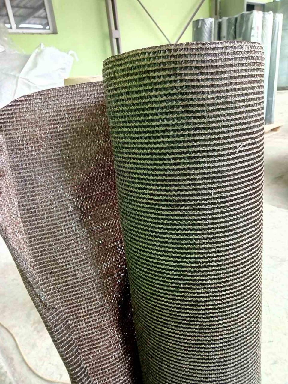 затінююча сітка Growtex для забору 110 г/м 1,5х50 м Коричневий - фото 2 затінююча сітка Growtex для забору 110 г/м 1,5х50 м Коричневий - фото 2