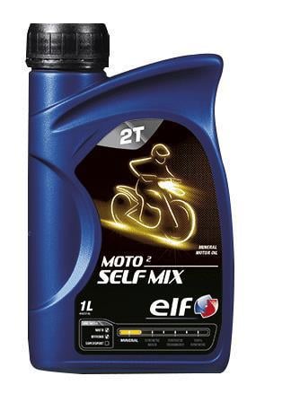 Моторне мастило до мототехніки Elf Moto 2 SElf Mix 2Т 1 л (194963)