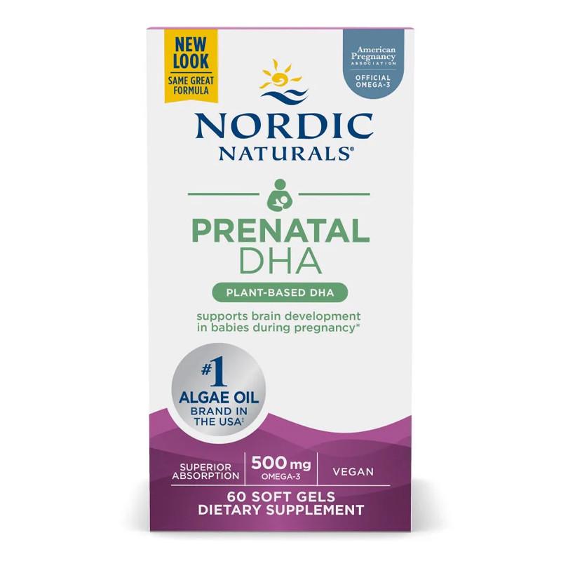 Рыбий жир для беременных Nordic Naturals Prenatal DHA 60 капс. (23190-01)