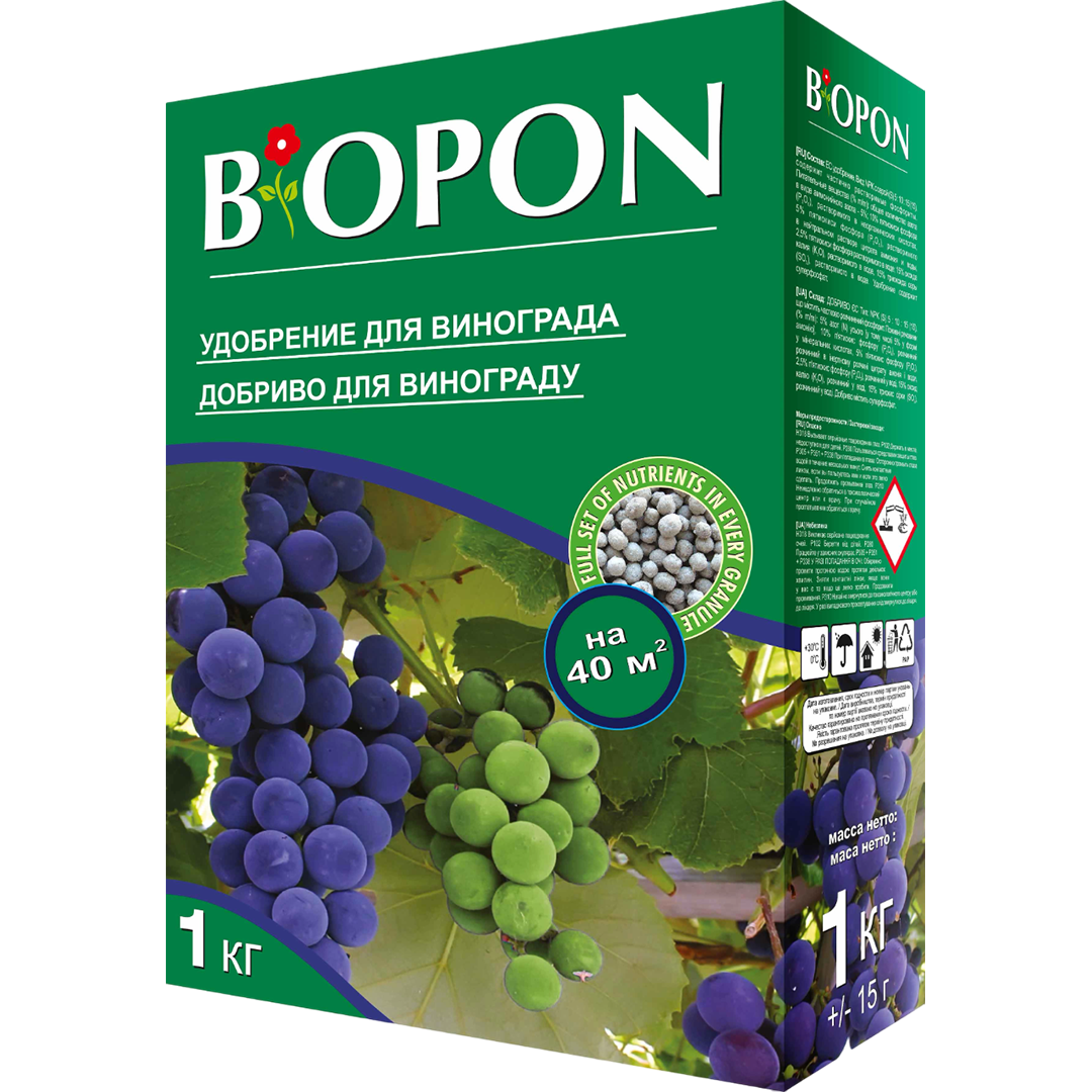 Удобрение помещенное Biopon для изобретательства 1 кг (R50138)