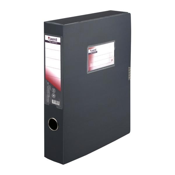 Папка-бокс Axent A4 60 мм полипропилен Серый (1760-03-a)