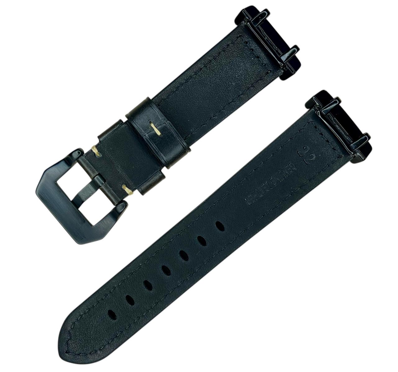 Ремешок кожаный Primolux F001 Black buckle для часов Xiaomi Amazfit T-Rex 3 W2323GL2N Dark Brown (2661897920) - фото 2 Ремешок кожаный Primolux F001 Black buckle для часов Xiaomi Amazfit T-Rex 3 W2323GL2N Dark Brown (2661897920) - фото 2