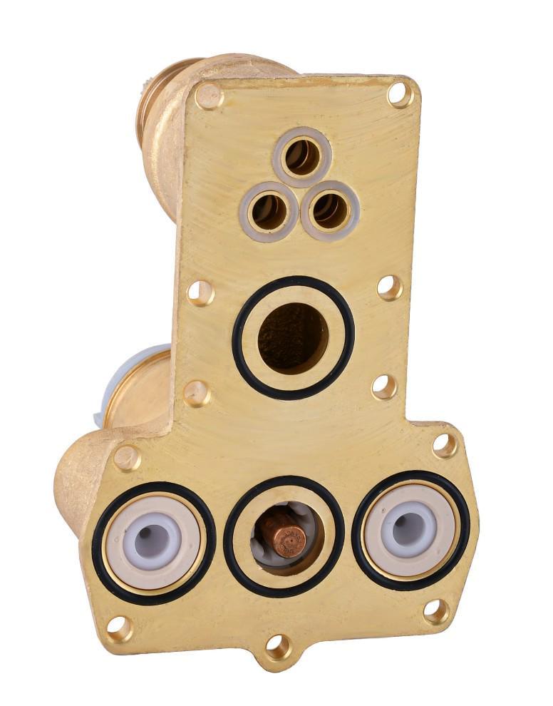 Змішувач для душу вбудований TOPAZ Odiss to 08117-L03-BL-TT з тропічним душем - фото 12