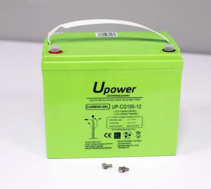 Аккумулятор uPower UP-CG100-12 Carbon-GEL 12 В 100 Аг (9646273)