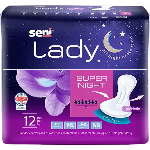 Прокладки урологические Seni Ledi Night Super 12 шт. 7 кап.